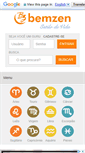Mobile Screenshot of bemzen.com.br